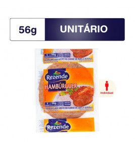 HAMBURGUER REZENDE AVES E BOVINO 56G