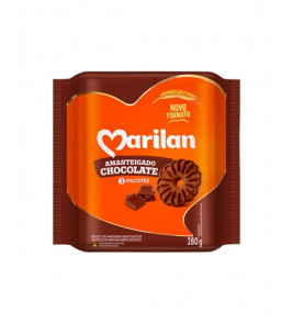 BISCOITO MARILAN AMANTEIGADO CHOCOLATE 280G