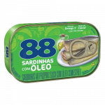 SARDINHA 88 OLEO 125G