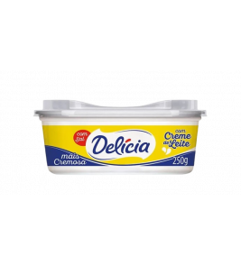 MARGARINA DELICIA C CREME DE LEITE 250G