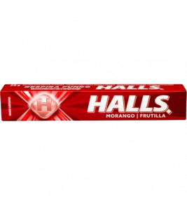 PASTILHA HALLS MORANGO 28G