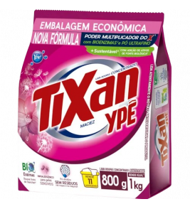 LAVA ROUPAS EM PO TIXAN YPE MACIEZ SC 800G