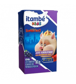 LEITE FERMENTADO ITAMBE KIDS UVA 80G