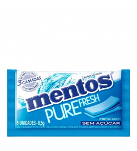 GOMA DE MASCAR MENTOS PUREFRESH MINT 3L 8,5G