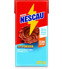 BEBIDA LACTEA NESTLE NESCAU ZERO LACTOS 180ML
