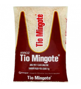ARROZ TIO MINGOTE BRANCO 1KG