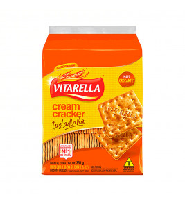BISCOITO VITARELLA CREAM CRACKER TOSTADI 350G
