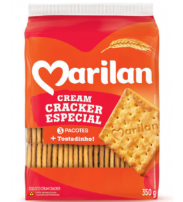 BISCOITO MARILAN CREAM CRACKER ESPECIAL 350G