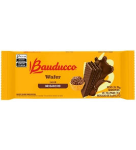 BISCOITO WAFER BAUDUCCO BRIGADEIRO 70G