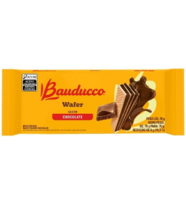 BISCOITO WAFER BAUDUCCO CHOCOLATE 70G