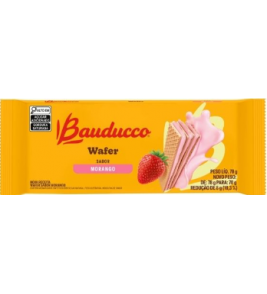 BISCOITO WAFER BAUDUCCO MORANGO 70G