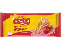 BISCOITO WAFER VITARELLA MORANGO 80G