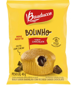 BOLINHO BAUDUCCO  BAUNILHA C/CHOCOLATE 40G