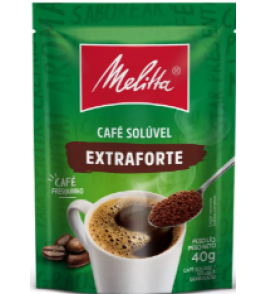 CAFE SOLUVEL MELITTA EXTRA FORTE SACHE 40G