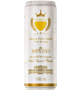 CERVEJA IMPERIO PURO MALTE PILSEN LT 350ML