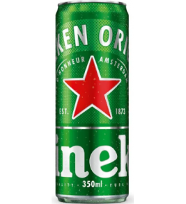 CERVEJA PREMIUM HEINEKEN SLEEK 350ML