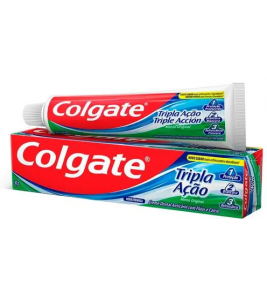 CREME DENTAL COLGATE TRIPLA ACAO HORTELA 90G