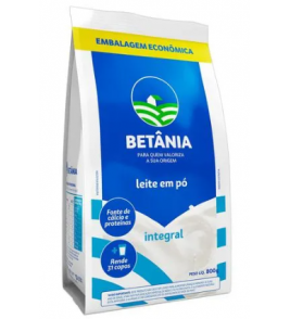 LEITE EM PO BETANIA INTEGRAL 750G