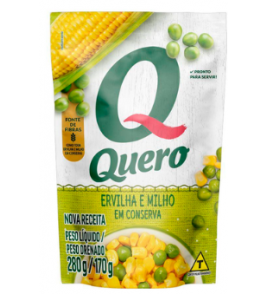 ERVILHA E MILHO VERDE QUERO SACHE 170G