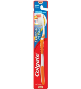 ESCOVA DENTAL COLGATE ESSENCIAL CLEAN MACIA