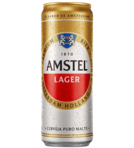 CERVEJA AMSTEL LAGER PURO MALTE SLEEK LT350ML