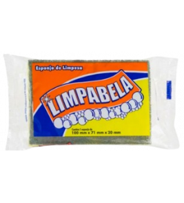 ESPONJA LIMPABELA 3M DUPLA FACE 100X71X20MM