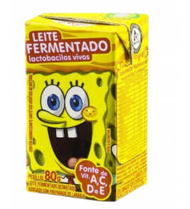 LEITE FERMENTADO BOB ESPONJA TRA CITRICAS 80G