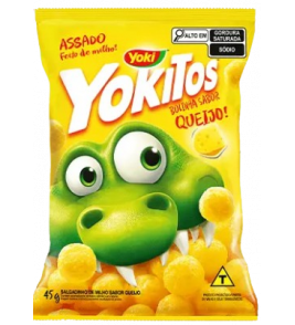 SALGADINHO YOKI YOKITOS QUEIJO BOLINHA 45G