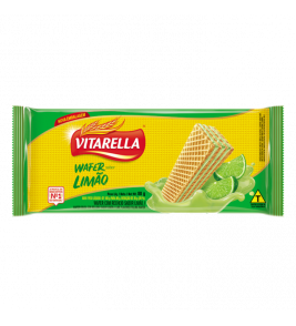 BISCOITO WAFER VITARELLA LIMAO 80G