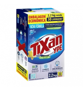 LAVA ROUPAS EM PO TIXAN YPE PRIMAVERA 2,2KG