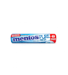GOMA DE MASCAR MENTOS PURE FRESH MINT 8UN