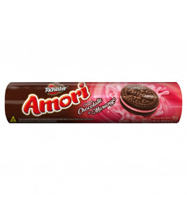 BISCOITO RICHESTER AMORI CHOCOLAT REC MOR125G