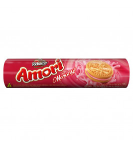BISCOITO RICHESTER AMORI RECH MORANGO 125G