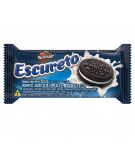 BISCOITO RICHESTER ESCURETO RECH BAUN 35,6G