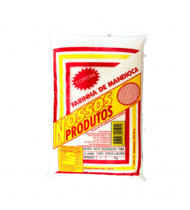 FARINHA DE MANDIOCA NOSSOS PRODUTOS 1KG
