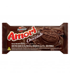BISCOITO RICHESTER AMORI RECH CHOCOLATE 35,6G