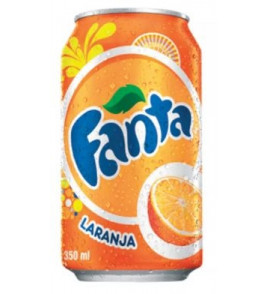 REFRIGERANTE FANTA LARANJA 350ML