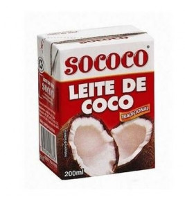 LEITE COCO SOCOCO TRADICIONAL TP 200ML