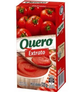EXTRATO DE TOMATE QUERO TP 320G