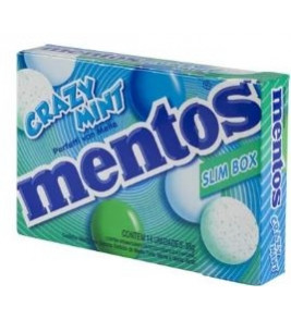 GOMA DE MASCAR MENTOS MINT 38G