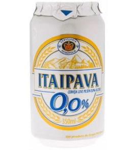 CERVEJA ITAIPAVA PILSEN 0 ALCOOL 350ML